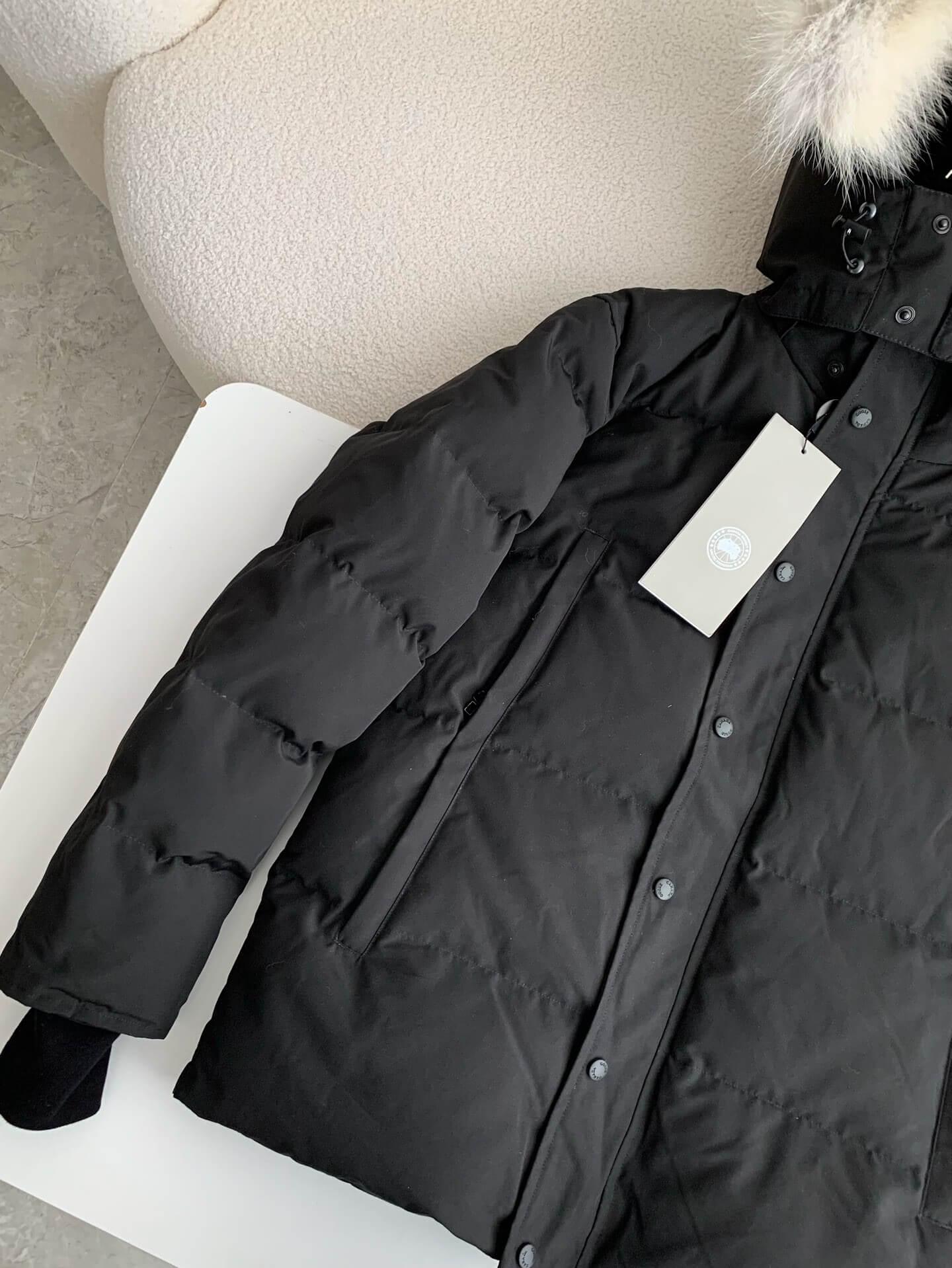 Canada Goose Wyndham Parka Black Down Jacket - tntwear1