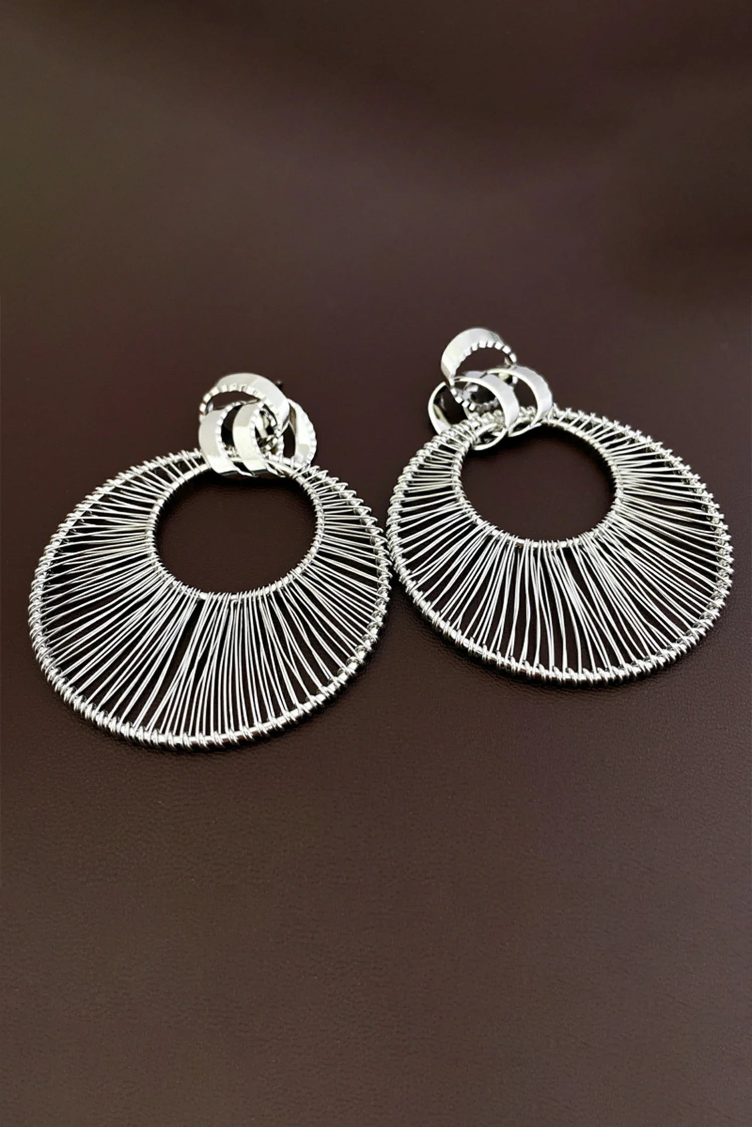 Audrina Hoop Large Circle Earrings