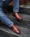 Urban Brown Chelsea Boots