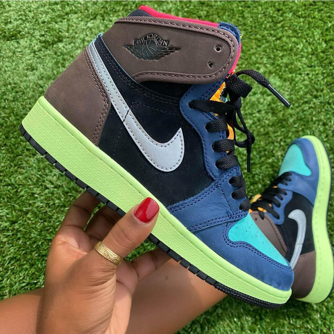 Custom Air Jordan 1 Bio Hack Sneakers - tntwear1