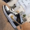 Custom Air Jordan 1 Black Gold Sneakers - tntwear1