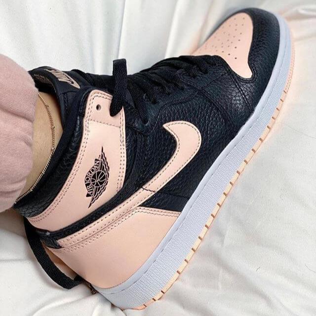 Custom Air Jordan 1 Crimson Tint Sneakers - tntwear1