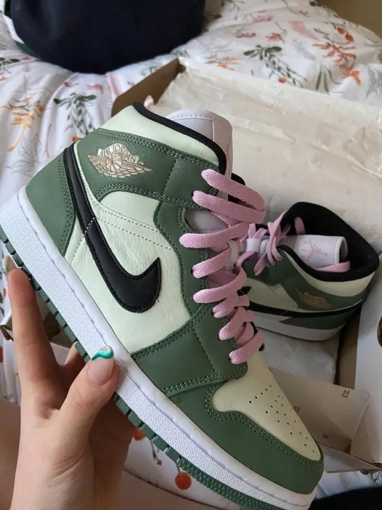 Custom Air Jordan 1 Dutch Green High Q - tntwear1