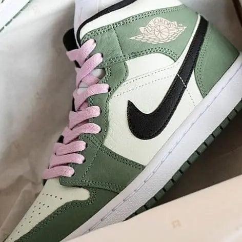 Custom Air Jordan 1 Dutch Green High Q - tntwear1