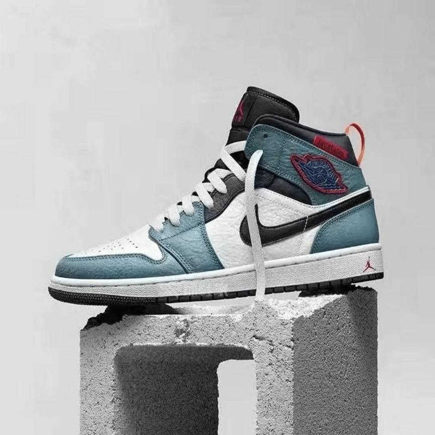 Custom Air Jordan 1 Face Tasm Sneakers - tntwear1