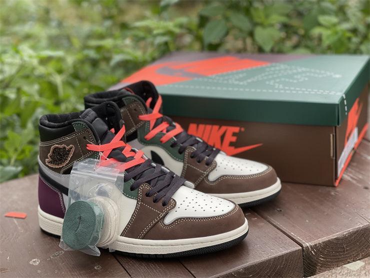 Custom Air Jordan 1 High OG Hand Crafted DH3097-001 - tntwear1