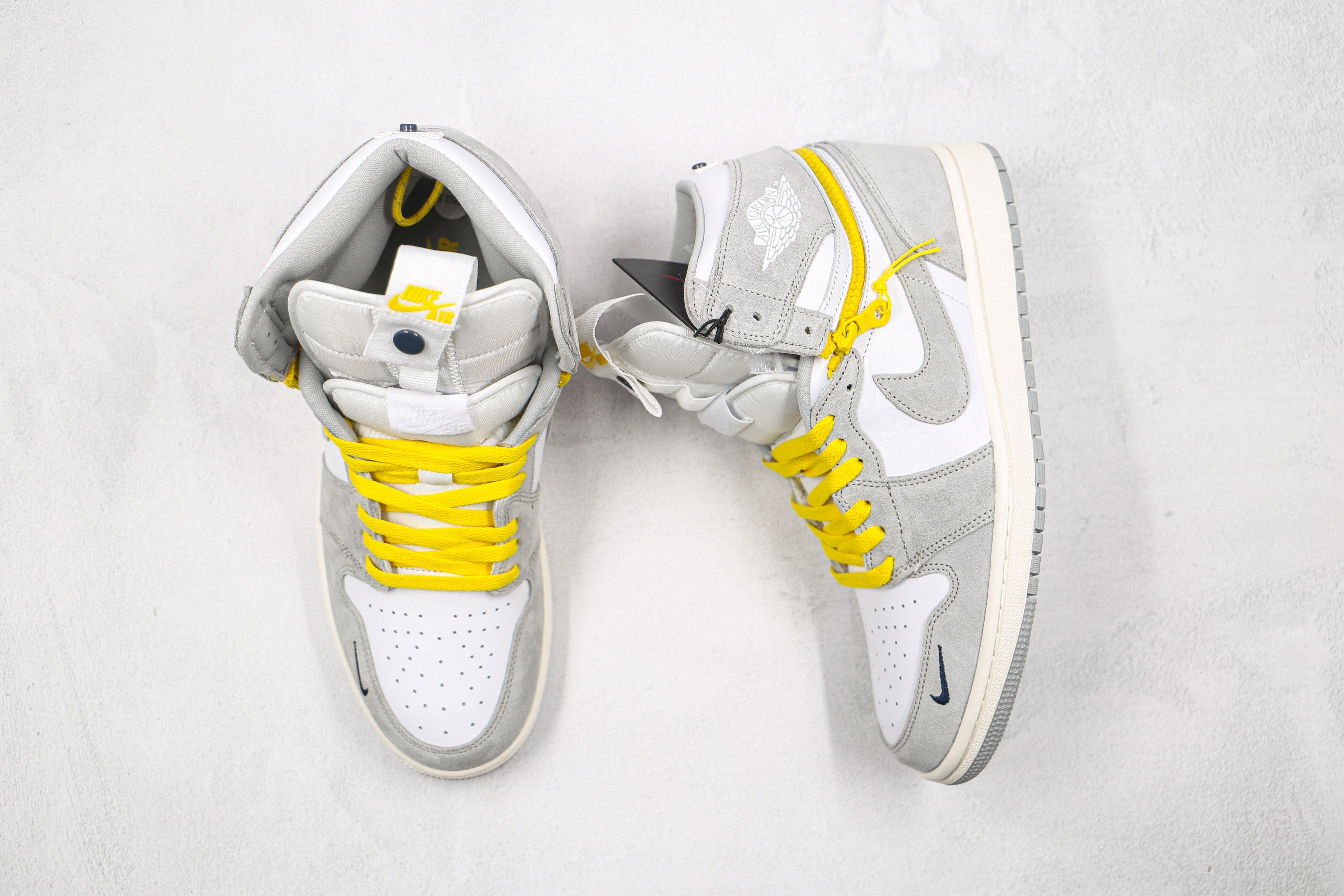 Custom Air Jordan 1 High Switch “Light Smoke Grey” High Q ( Customs And Box ), Jordan 1 Sneakers Active - tntwear1