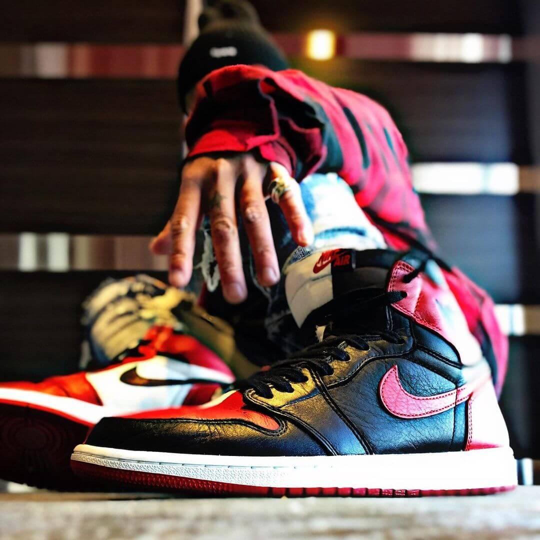 Custom Air Jordan 1 Homage To Home Chicago Sneakers - tntwear1