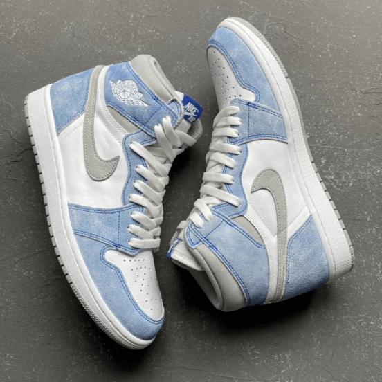 Custom Air Jordan 1 Hyper Royal Sneakers - tntwear1