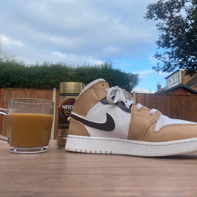 Custom Air Jordan 1 Latte - tntwear1