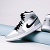 Custom Air Jordan 1 Light Grey Sneakers - tntwear1