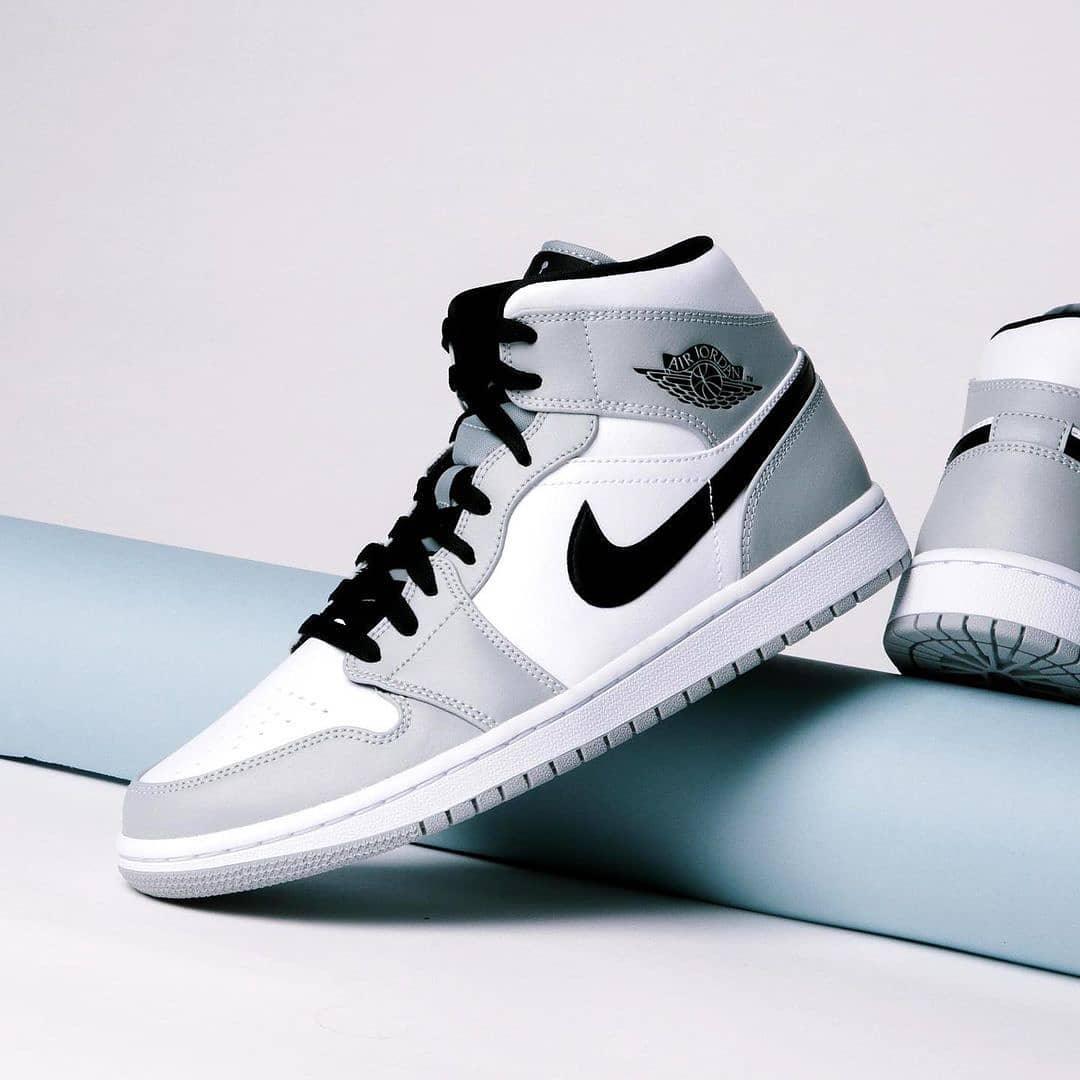 Custom Air Jordan 1 Light Grey Sneakers - tntwear1