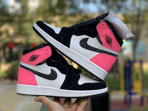 Custom Air Jordan 1 Low Pink AJ1 High Q ( Customs And Box ), Jordan 1 Sneakers Active - tntwear1