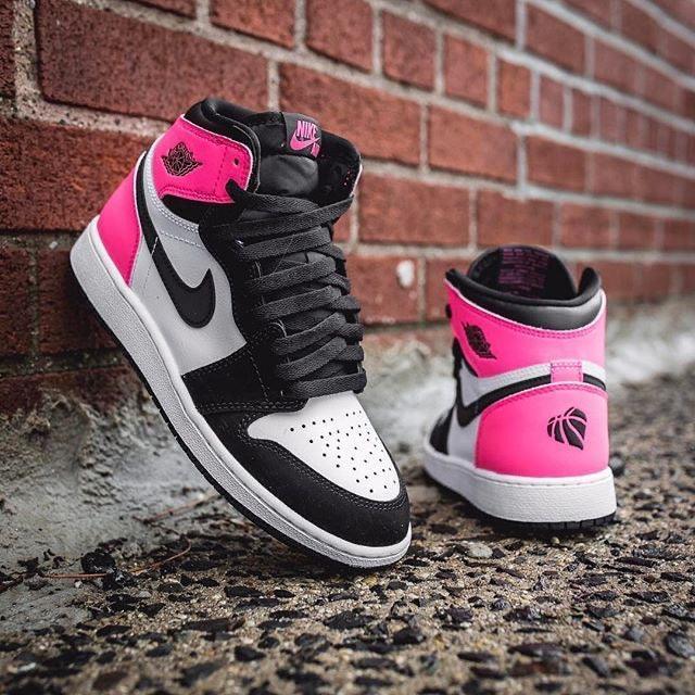 Custom Air Jordan 1 Low Pink AJ1 High Q ( Customs And Box ), Jordan 1 Sneakers Active - tntwear1