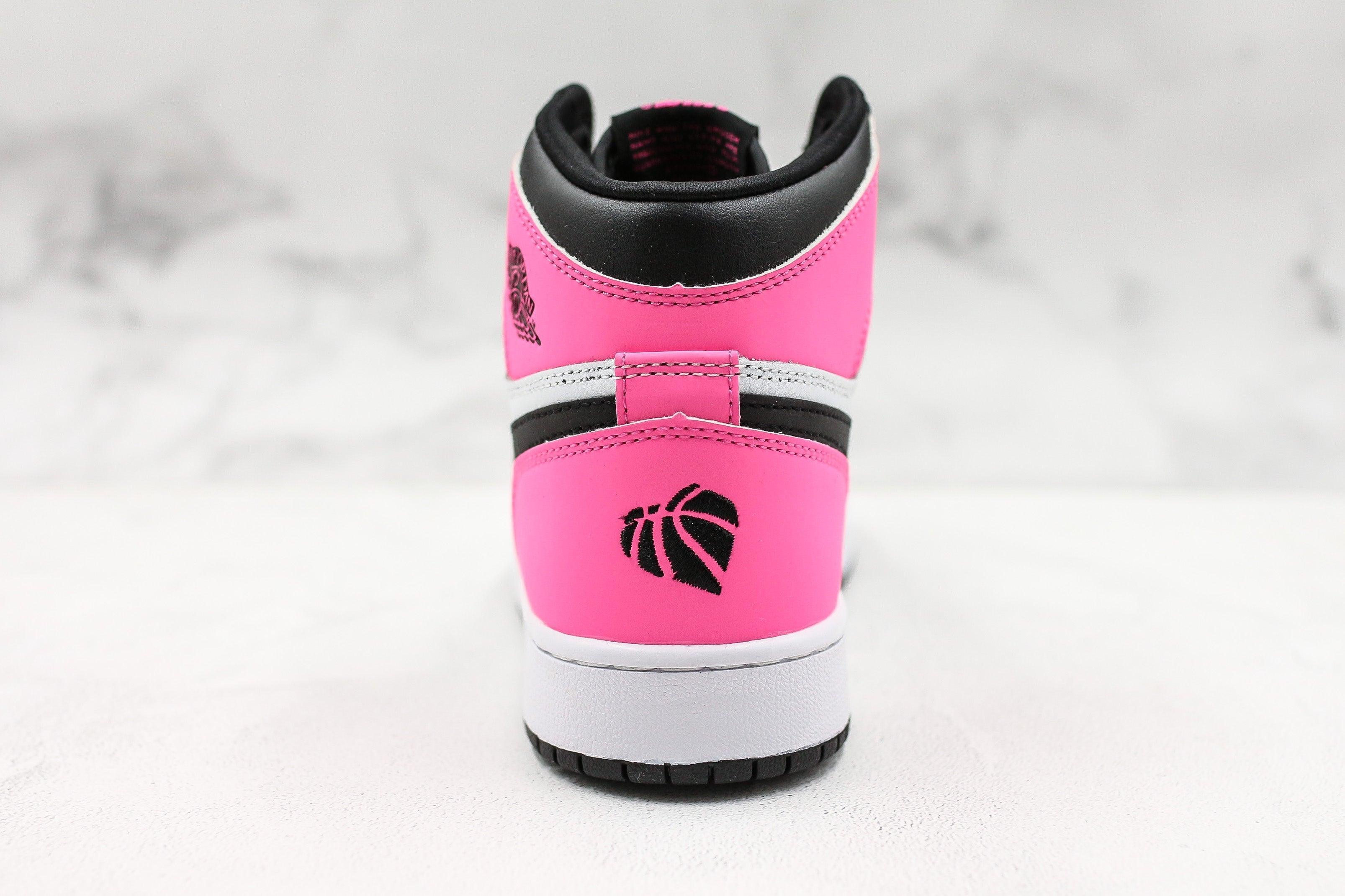 Custom Air Jordan 1 Low Pink AJ1 High Q ( Customs And Box ), Jordan 1 Sneakers Active - tntwear1