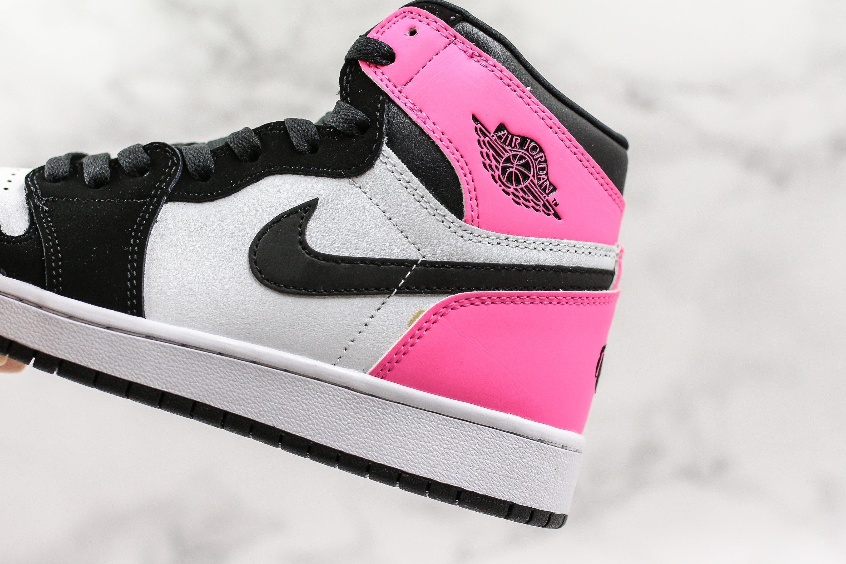 Custom Air Jordan 1 Low Pink AJ1 High Q ( Customs And Box ), Jordan 1 Sneakers Active - tntwear1