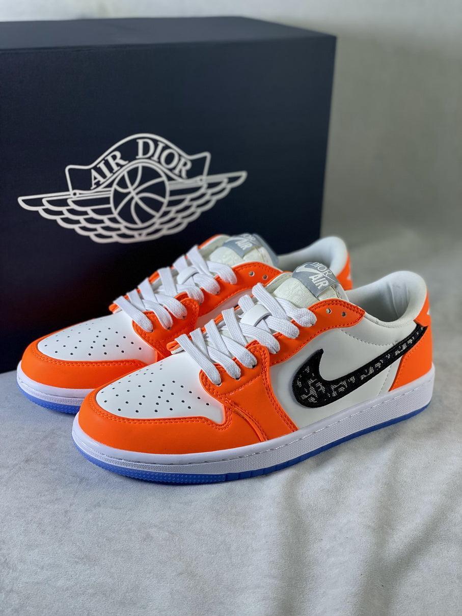 Custom Air Jordan 1 Low x Dior BA33 - tntwear1