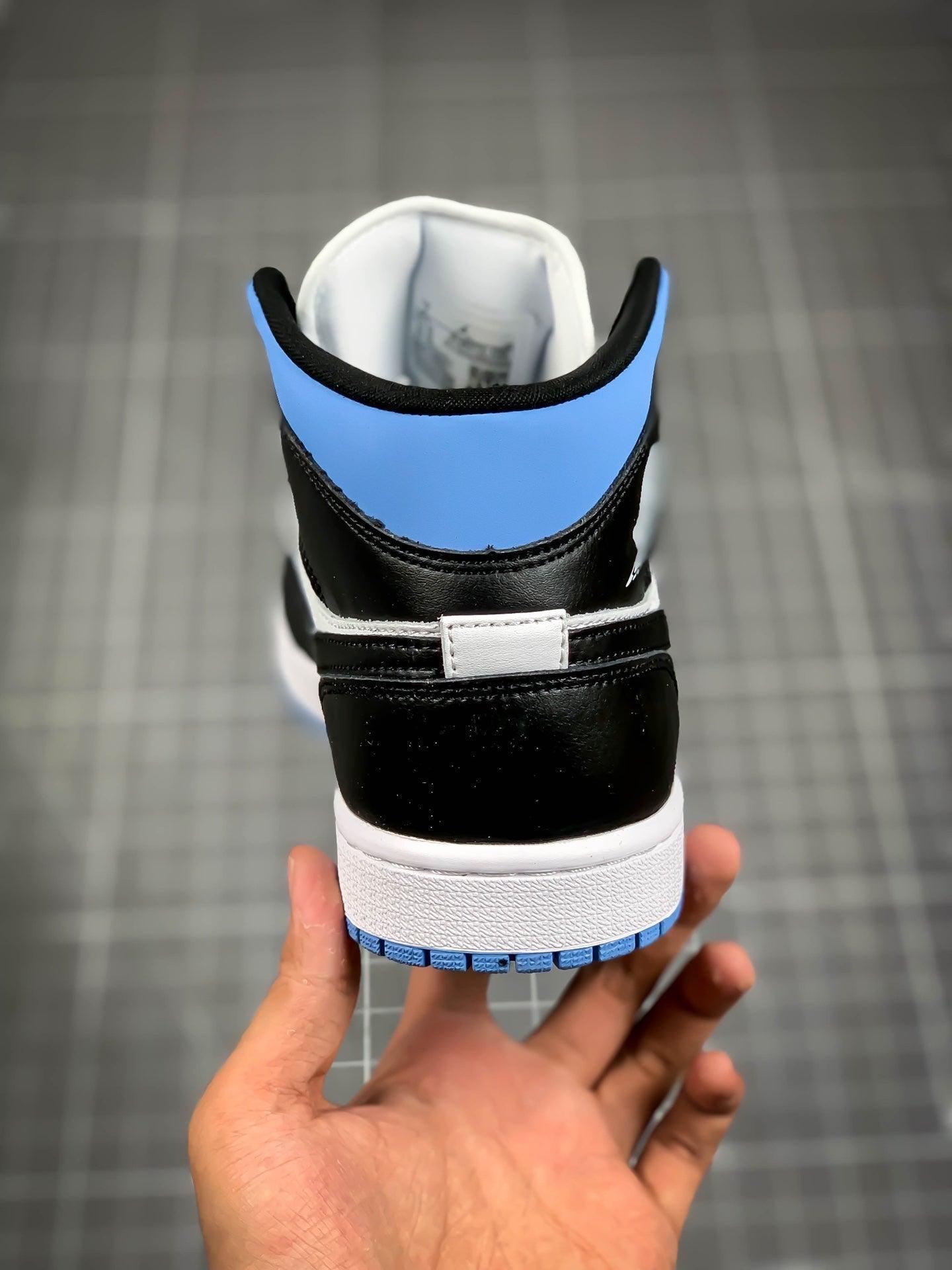 Custom Air Jordan 1 Mid AJ1 554724-117 - tntwear1