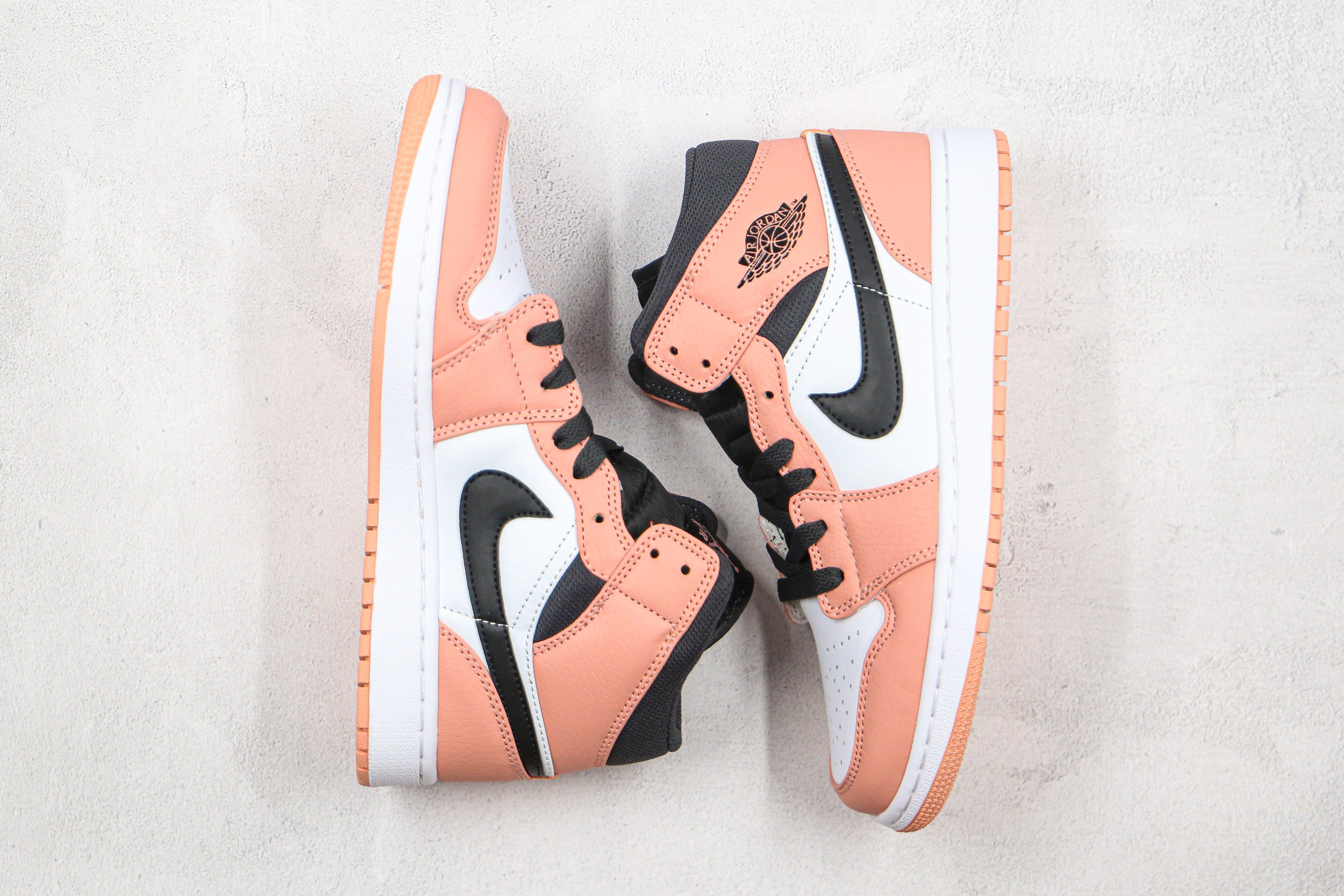 Custom Air Jordan 1 Mid Digital Pink Quartz High Q - tntwear1