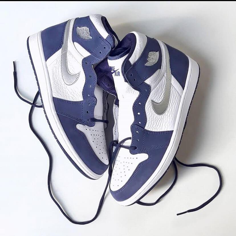 Custom Air Jordan 1 Midnight Navy Sneakers - tntwear1