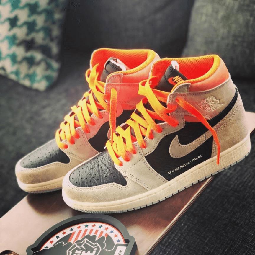 Custom Air Jordan 1 Neutral Grey Sneakers - tntwear1