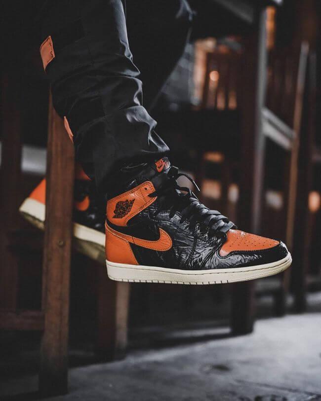 Custom Air Jordan 1 Shattered Backboard Sneakers - tntwear1