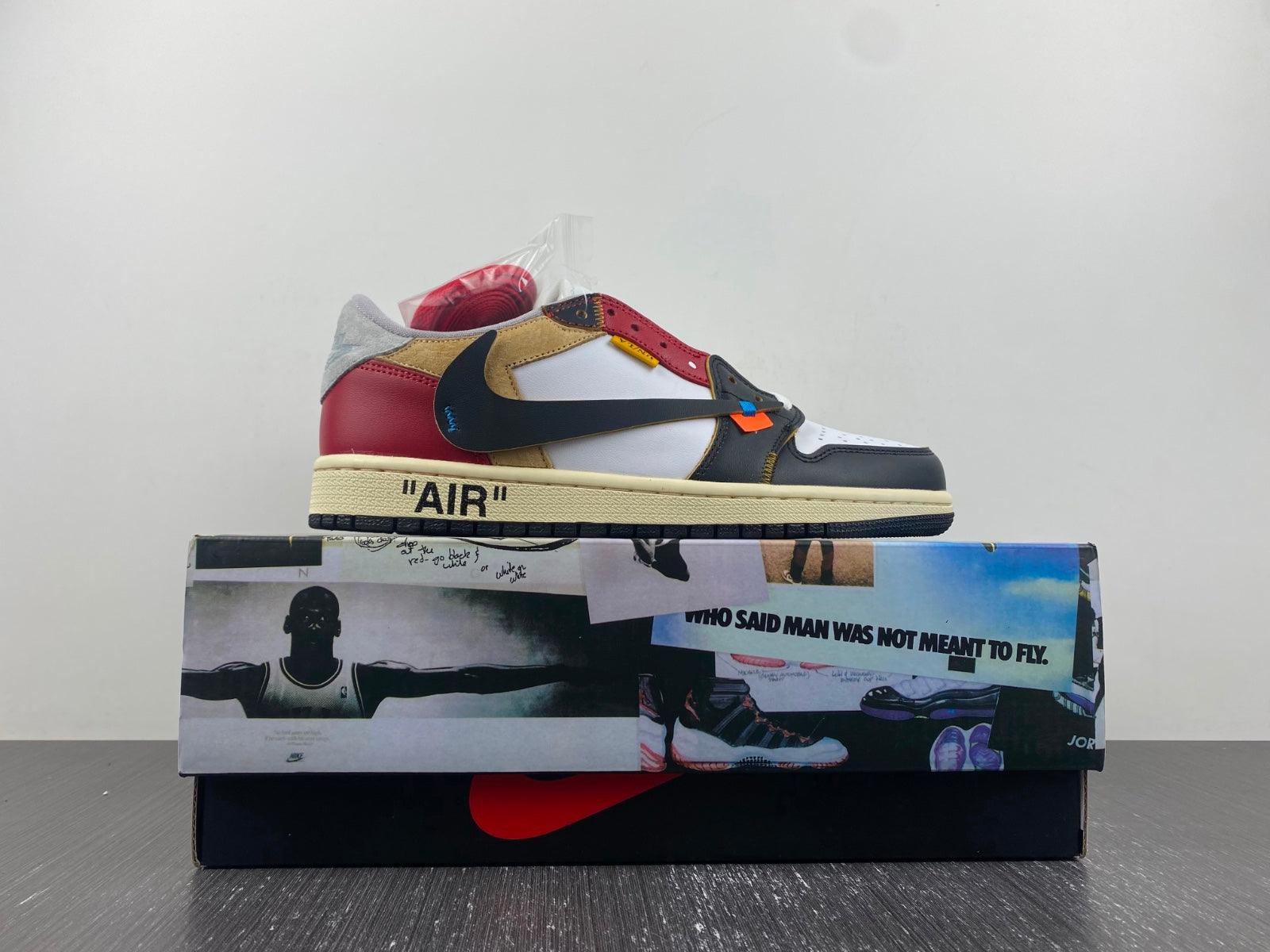 Custom Air Jordan 1 x OFF-W - tntwear1