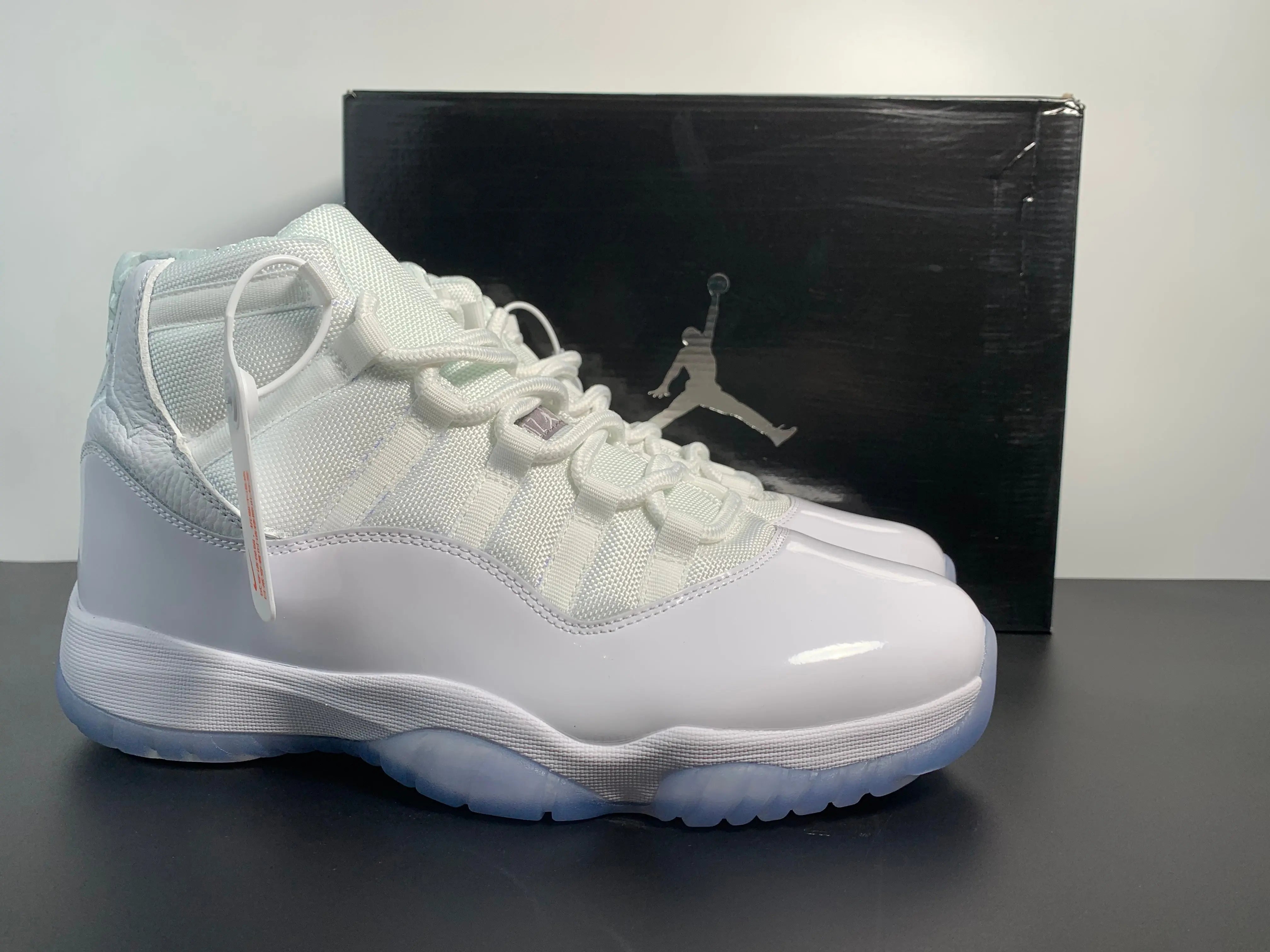 Custom Air Jordan 11 Retro 'Silver Anniversary Sneakerhill