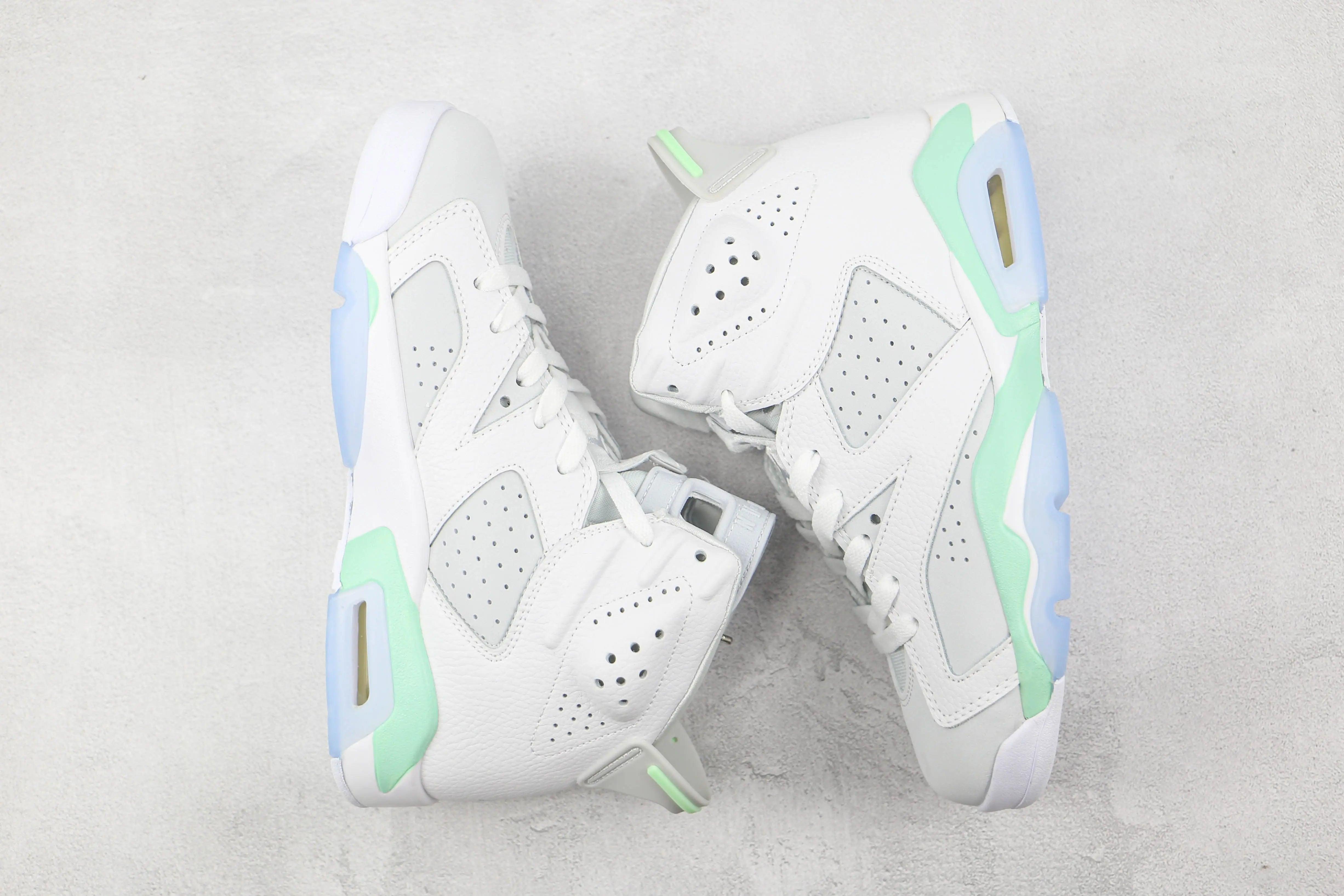 Custom Air Jordan AJ6 Retro Mint Foam - tntwear1