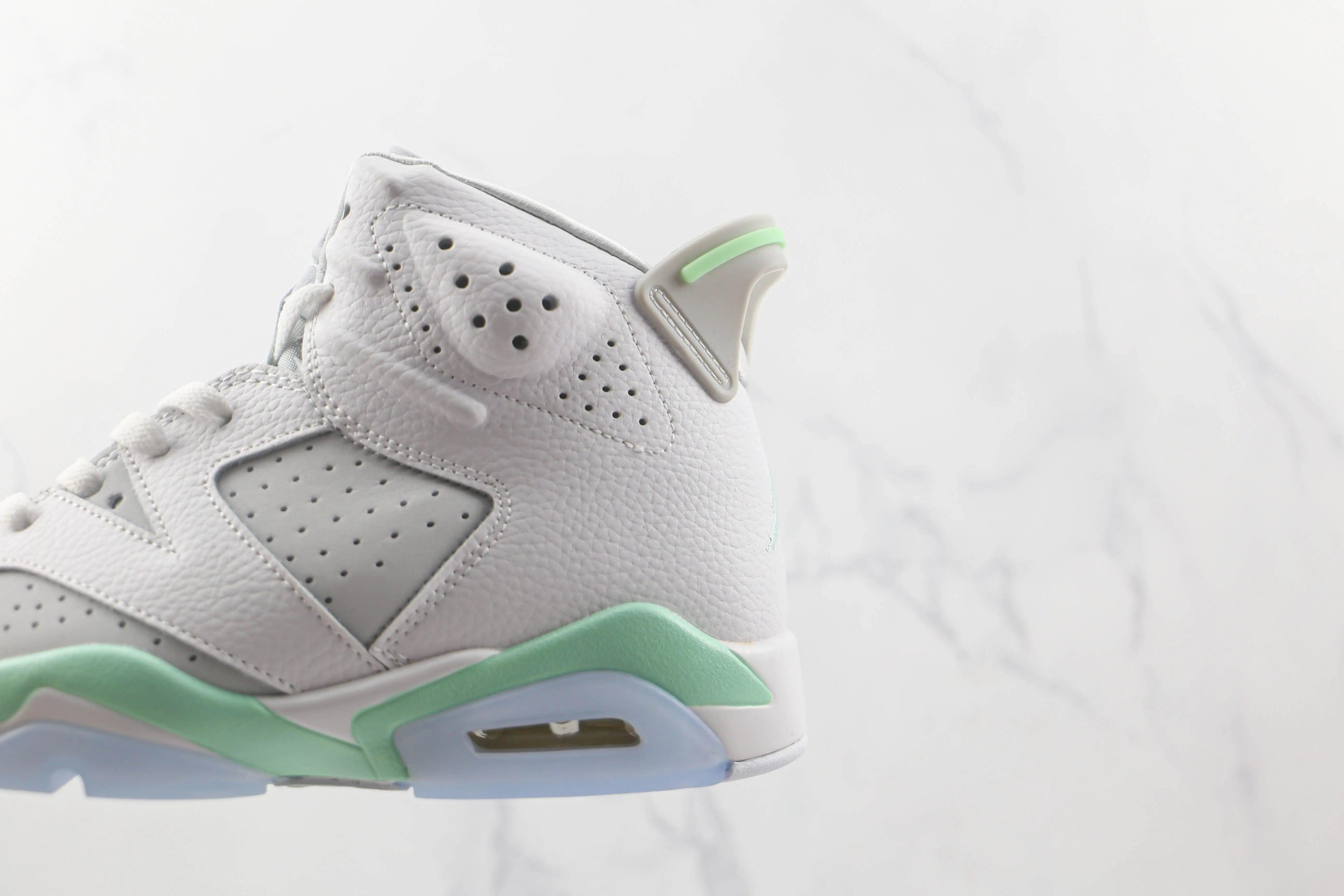 Custom Air Jordan AJ6 Retro Mint Foam - tntwear1