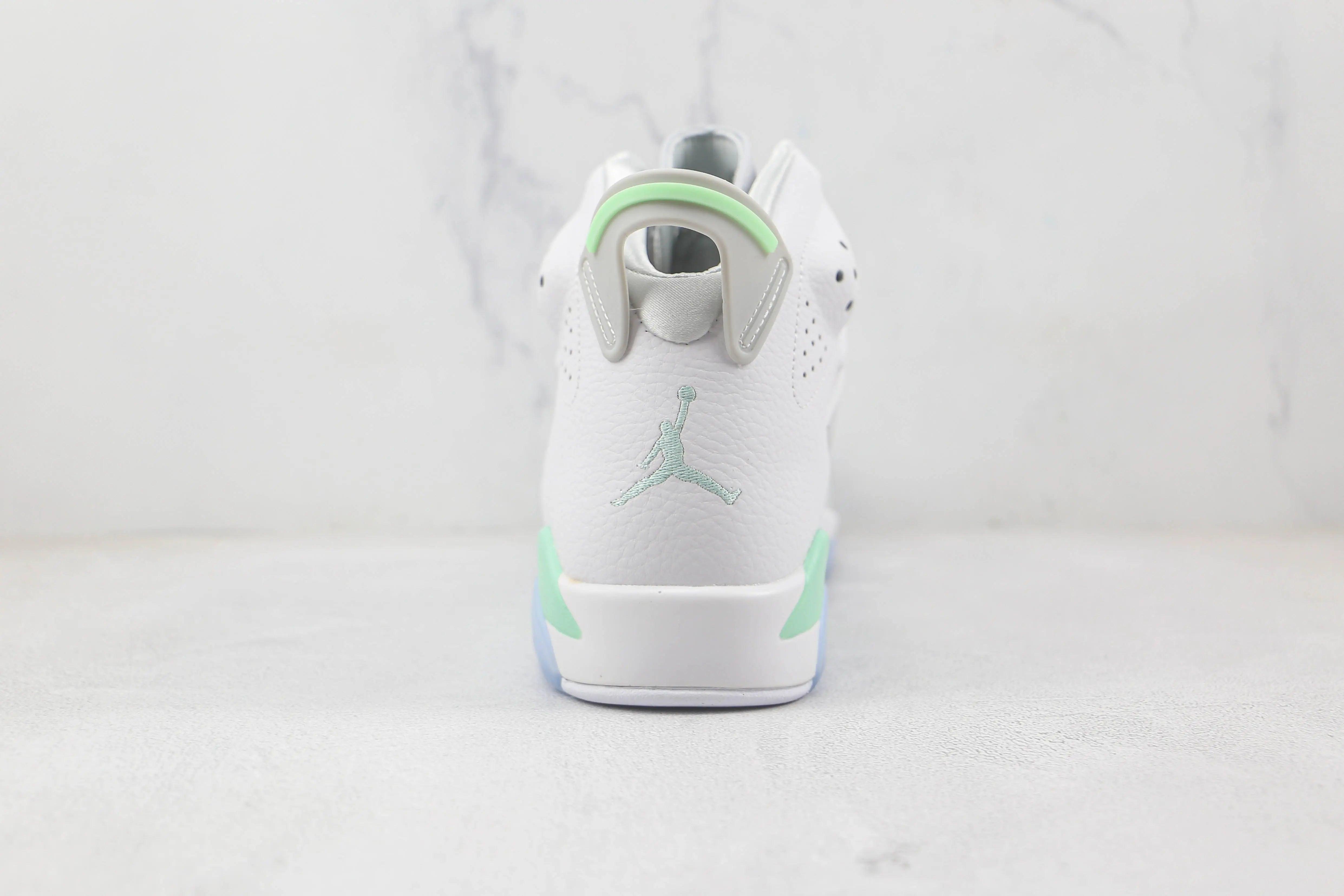 Custom Air Jordan AJ6 Retro Mint Foam - tntwear1