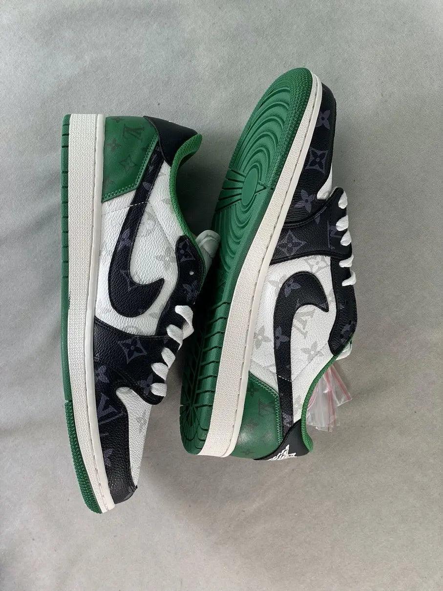 Custom Fragment x LV TS x Air Jordan 1 Low DM7866-318 - tntwear1