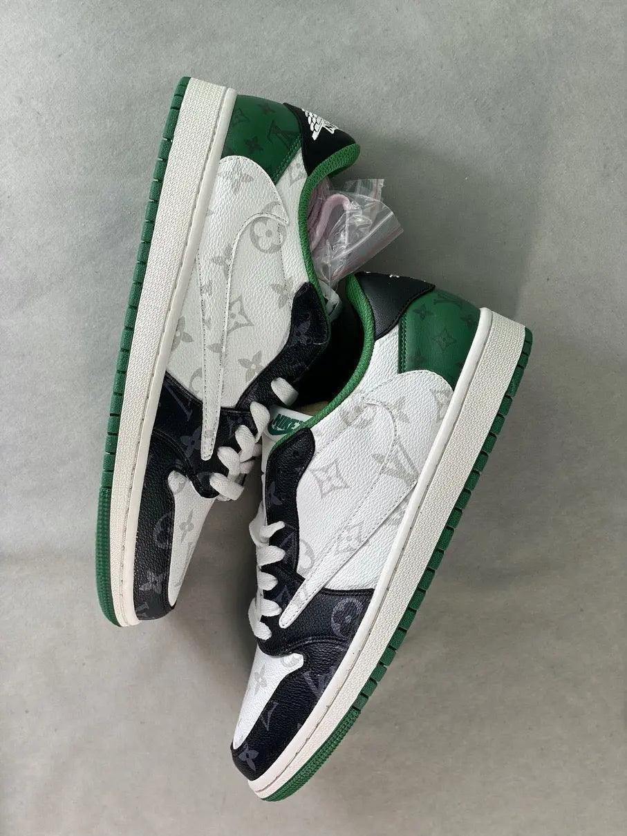 Custom Fragment x LV TS x Air Jordan 1 Low DM7866-318 - tntwear1