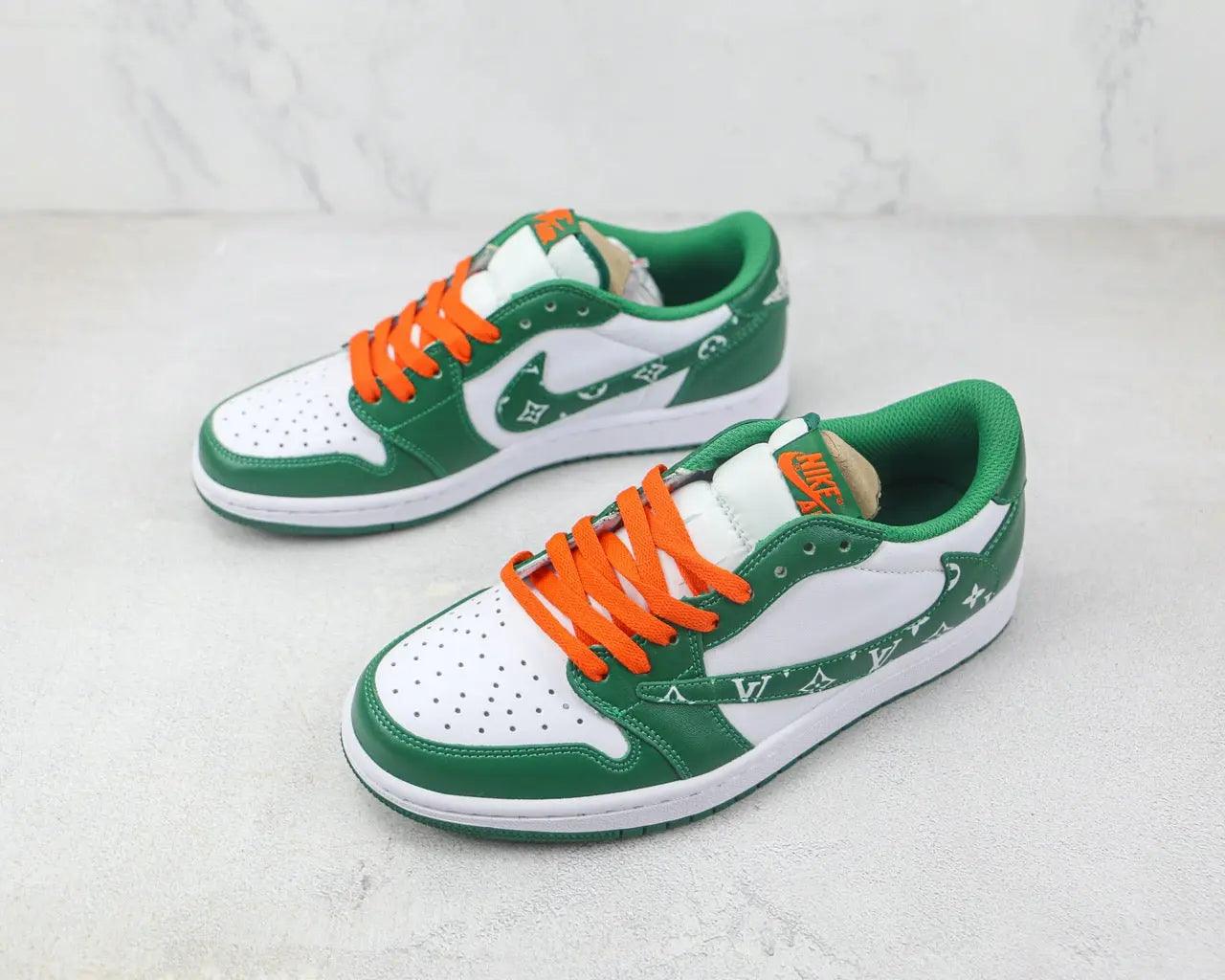 Custom Jordan 1 Low x LV DM7866 885 - tntwear1