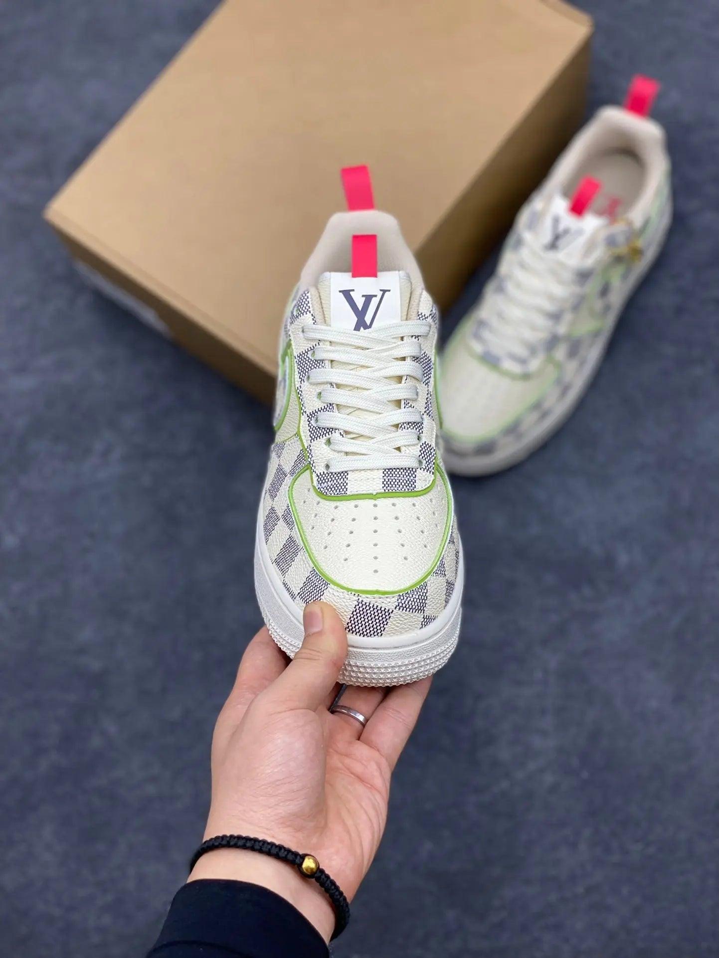 Custom LV x Off-wht x NK Air Force 1 LV 1A9V8H - tntwear1