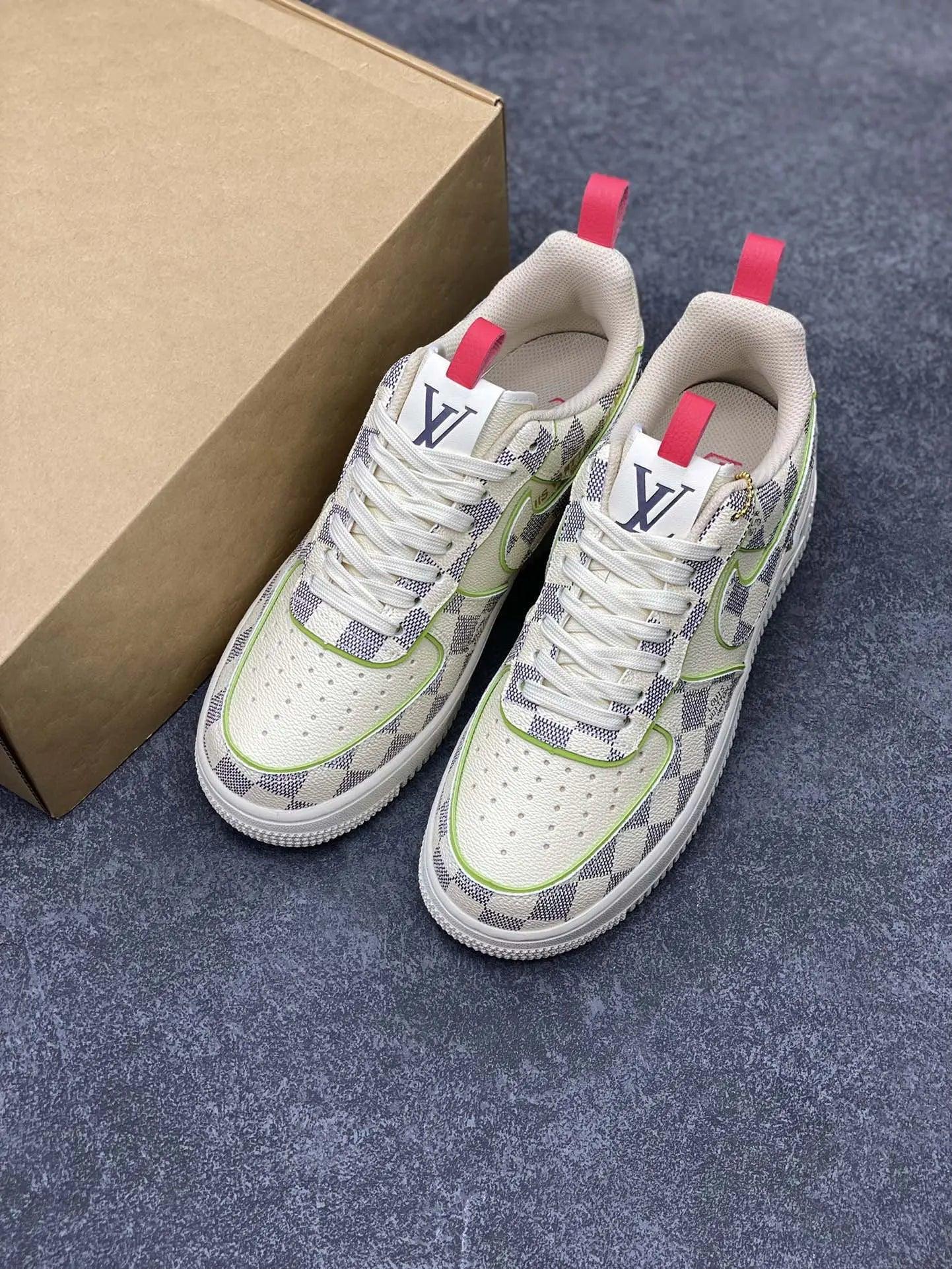 Custom LV x Off-wht x NK Air Force 1 LV 1A9V8H - tntwear1