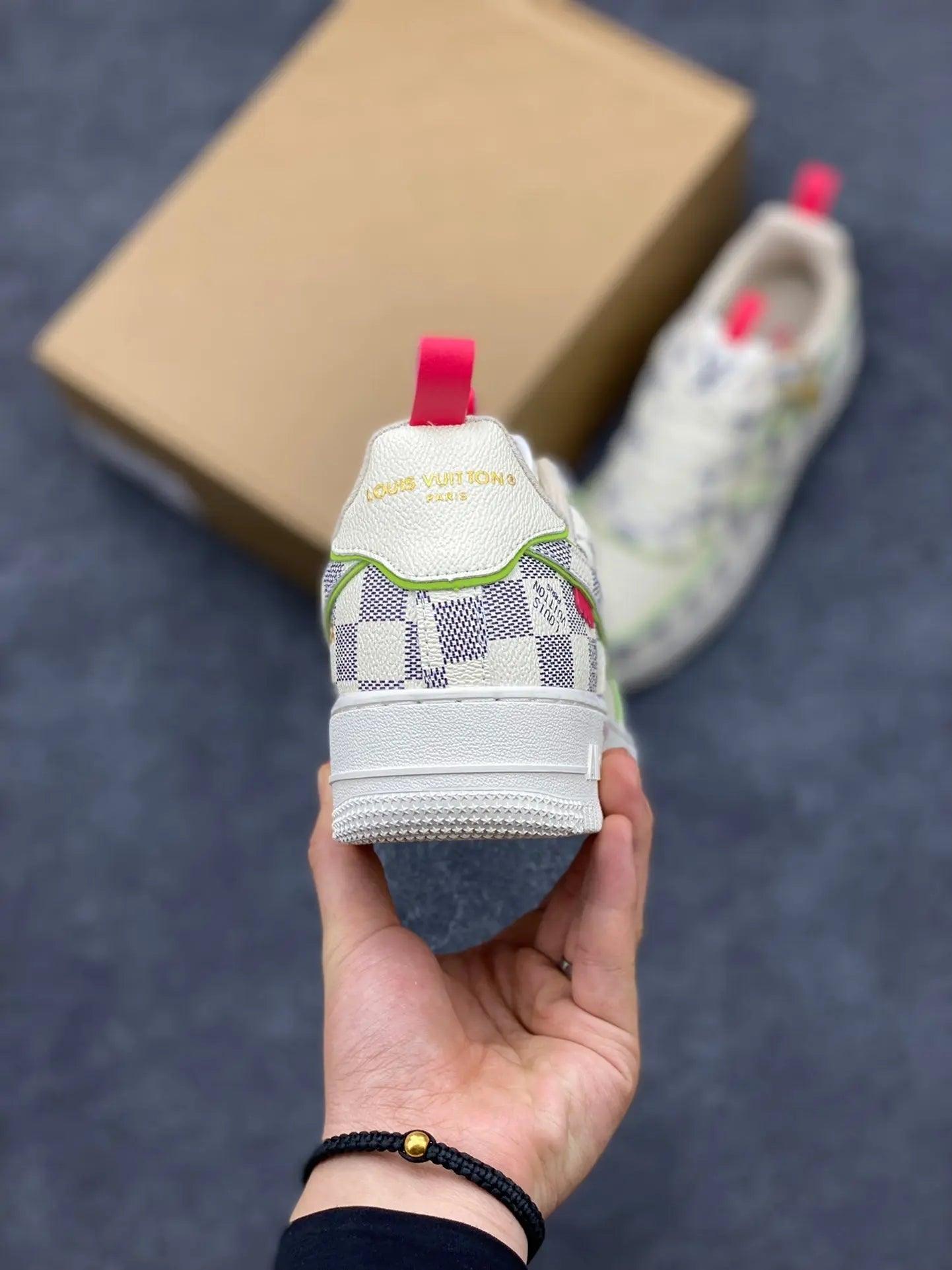 Custom LV x Off-wht x NK Air Force 1 LV 1A9V8H - tntwear1