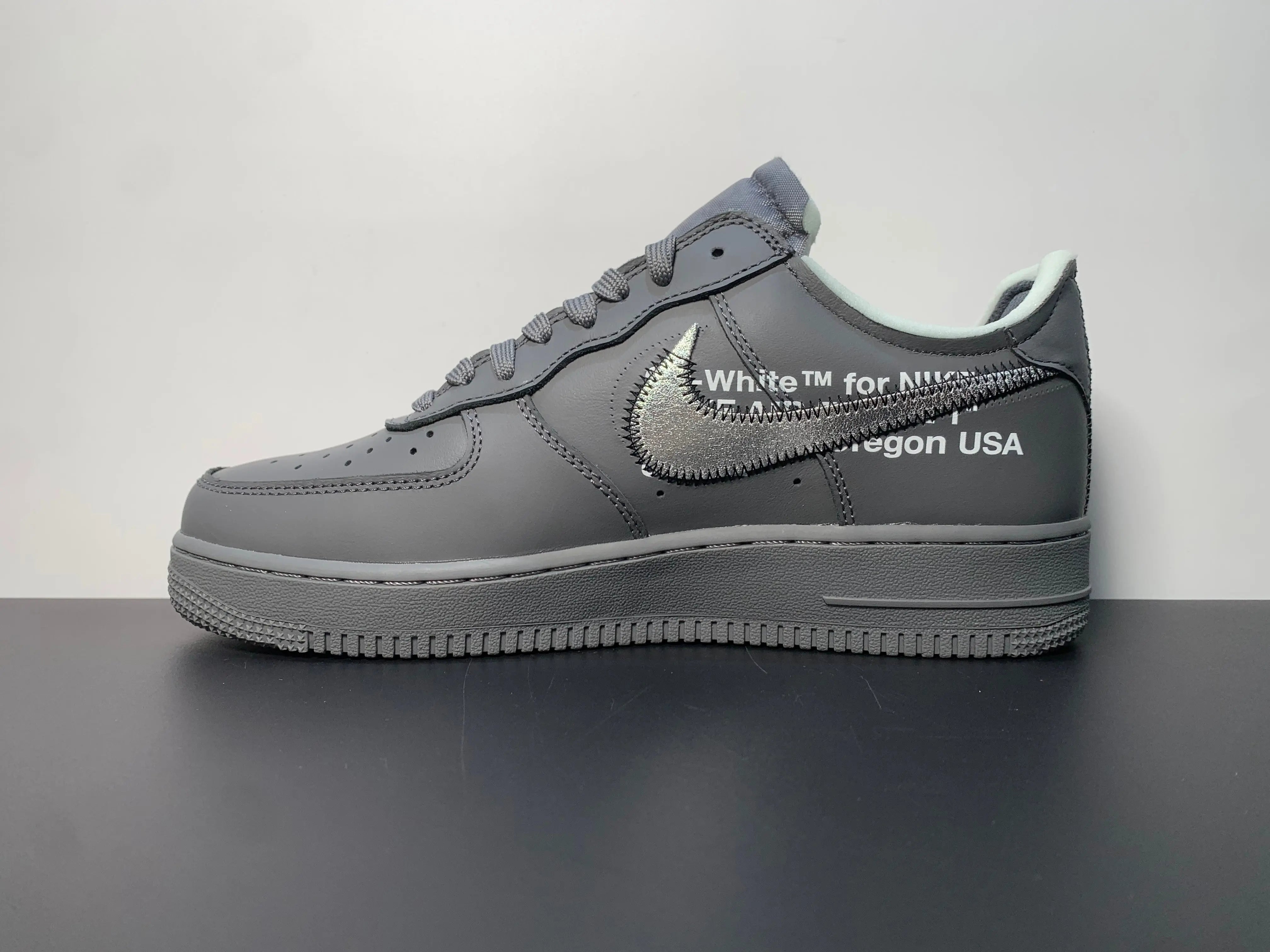 Custom OFF-WHITE x Nike Air Force 1 Low DX1419-500 Sneakerhill