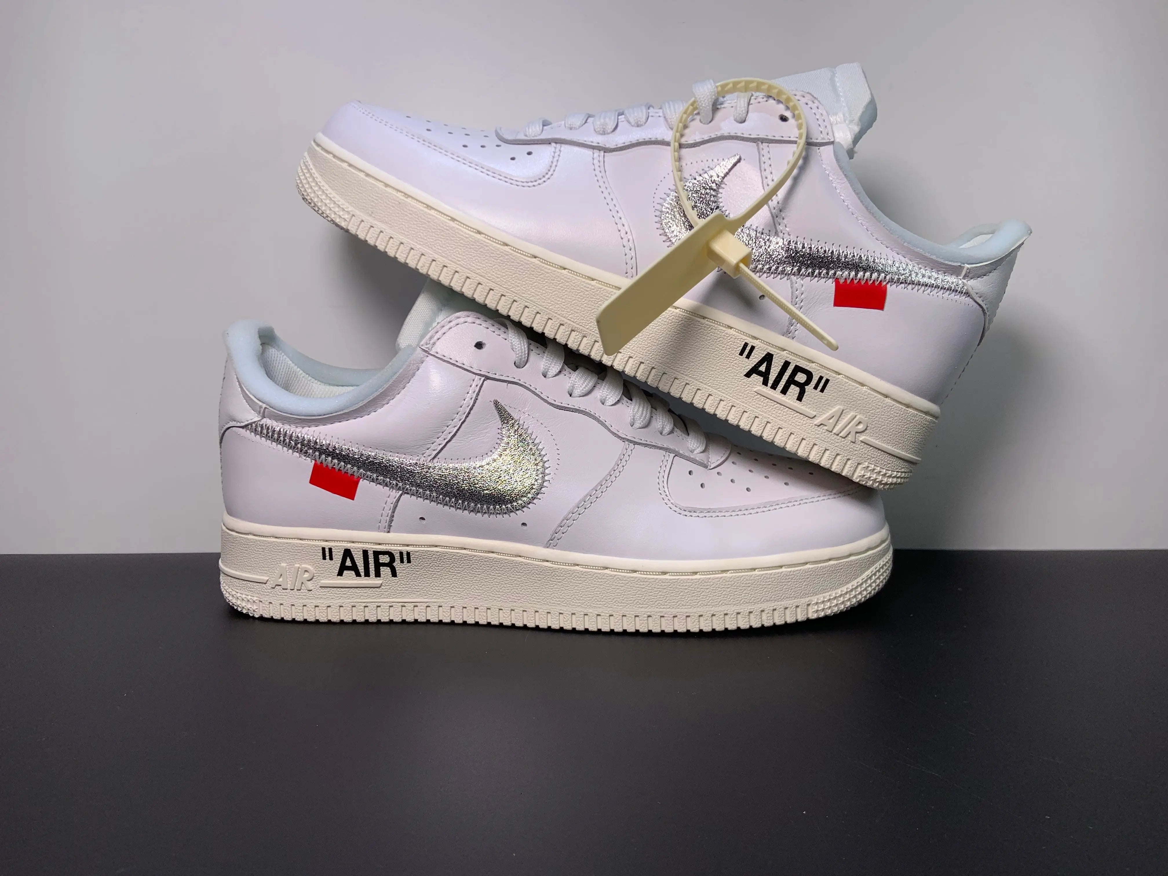 Custom Off White x Nike Air Force 1 Low AO4297-100 Sneakerhill