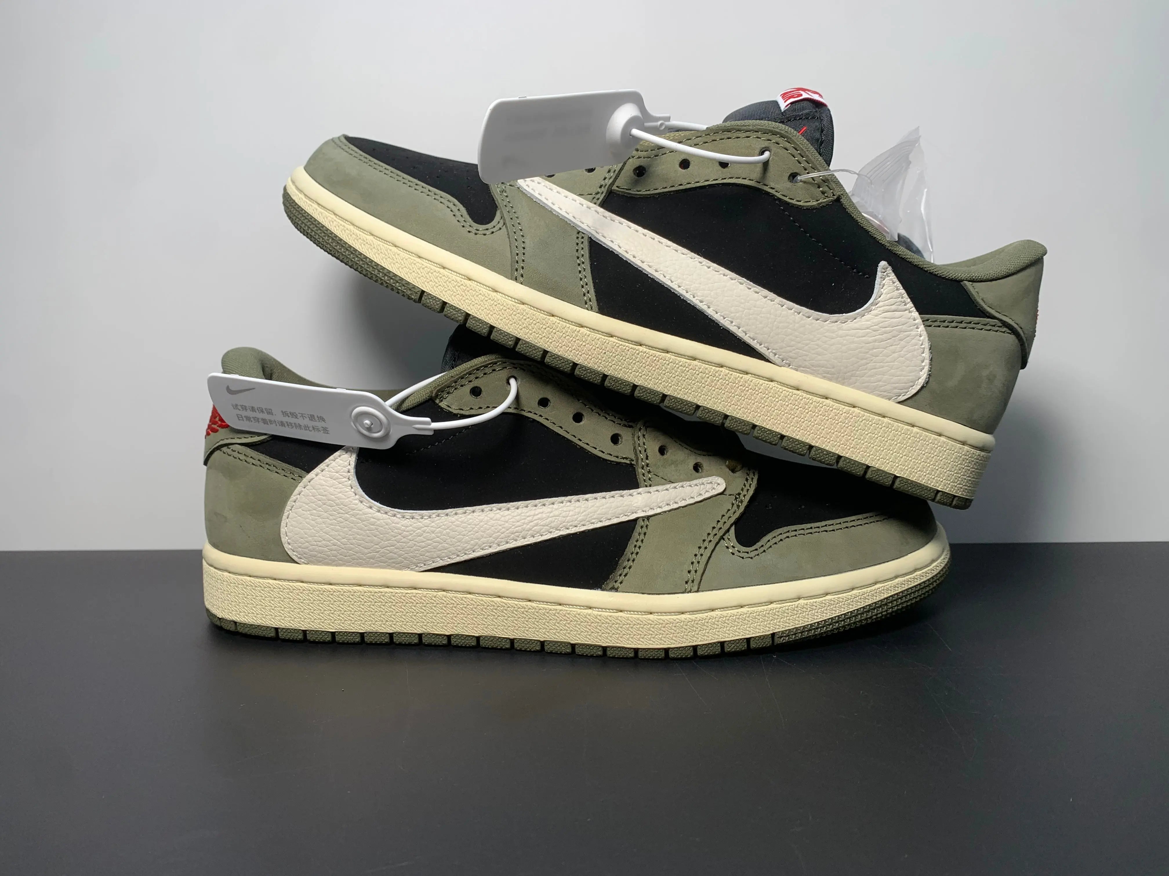 Custom Travis Scott x Air Jordan 1 Low Golf TS DM7866-00 Sneakerhill