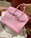 30cm Birkin Bag Epsom Leather with Strap Pink Gold - tntwear1