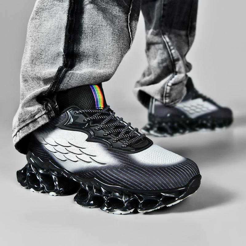 FURY ‘Chevron' X9X Sneakers Men's Luxury Boutique - X9X™