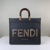 Tntwear Embossed Logo Dark Grey Tote - FND 766