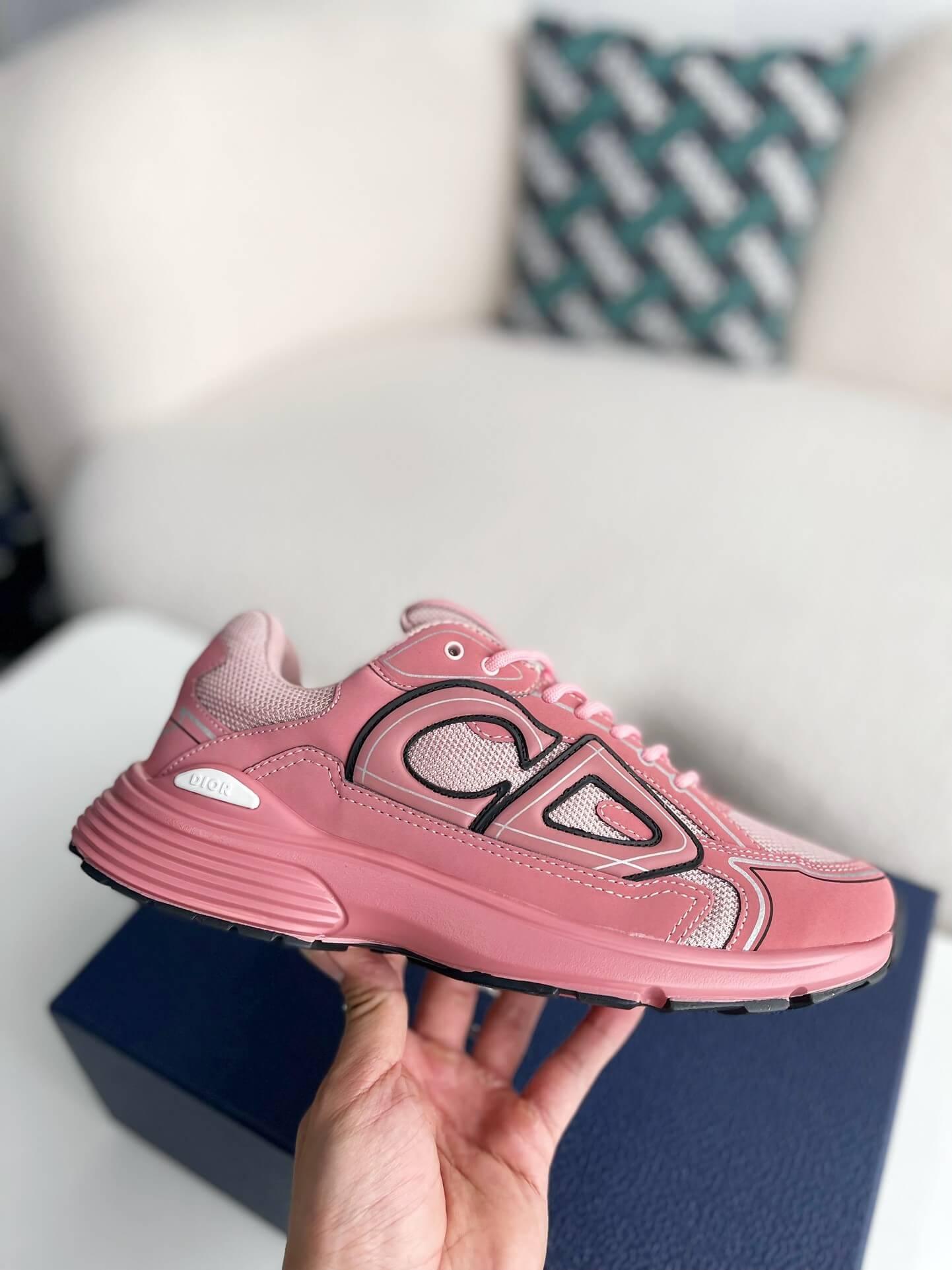 Dior B30 Pink Mesh Sneaker - tntwear1