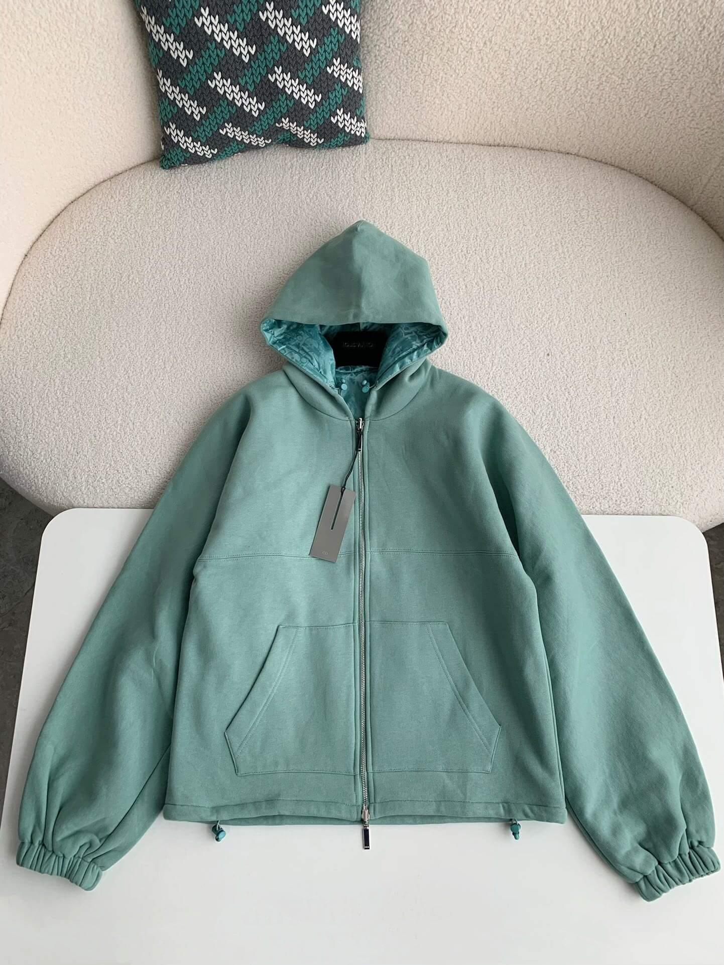 Dior CD Icon Zip-Up Reversible Hooded Jacket - tntwear1