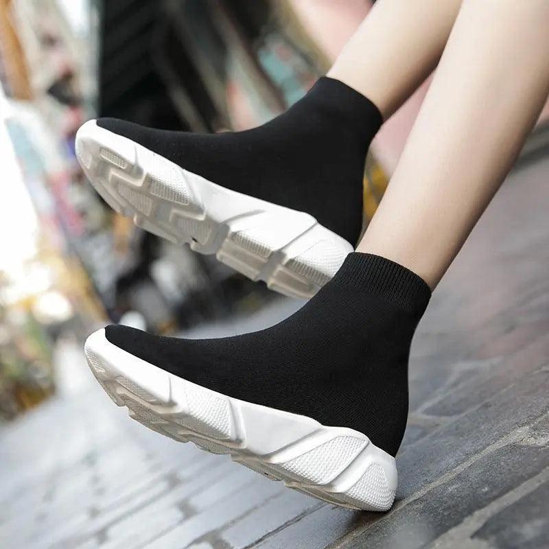 Women's New Trend Sock Style Shoes - Tntwear