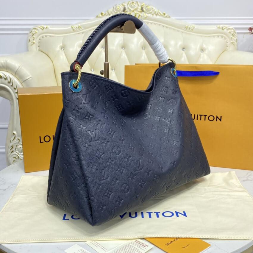 TntWear Monogram Artsy Bag Blue - LUV 527