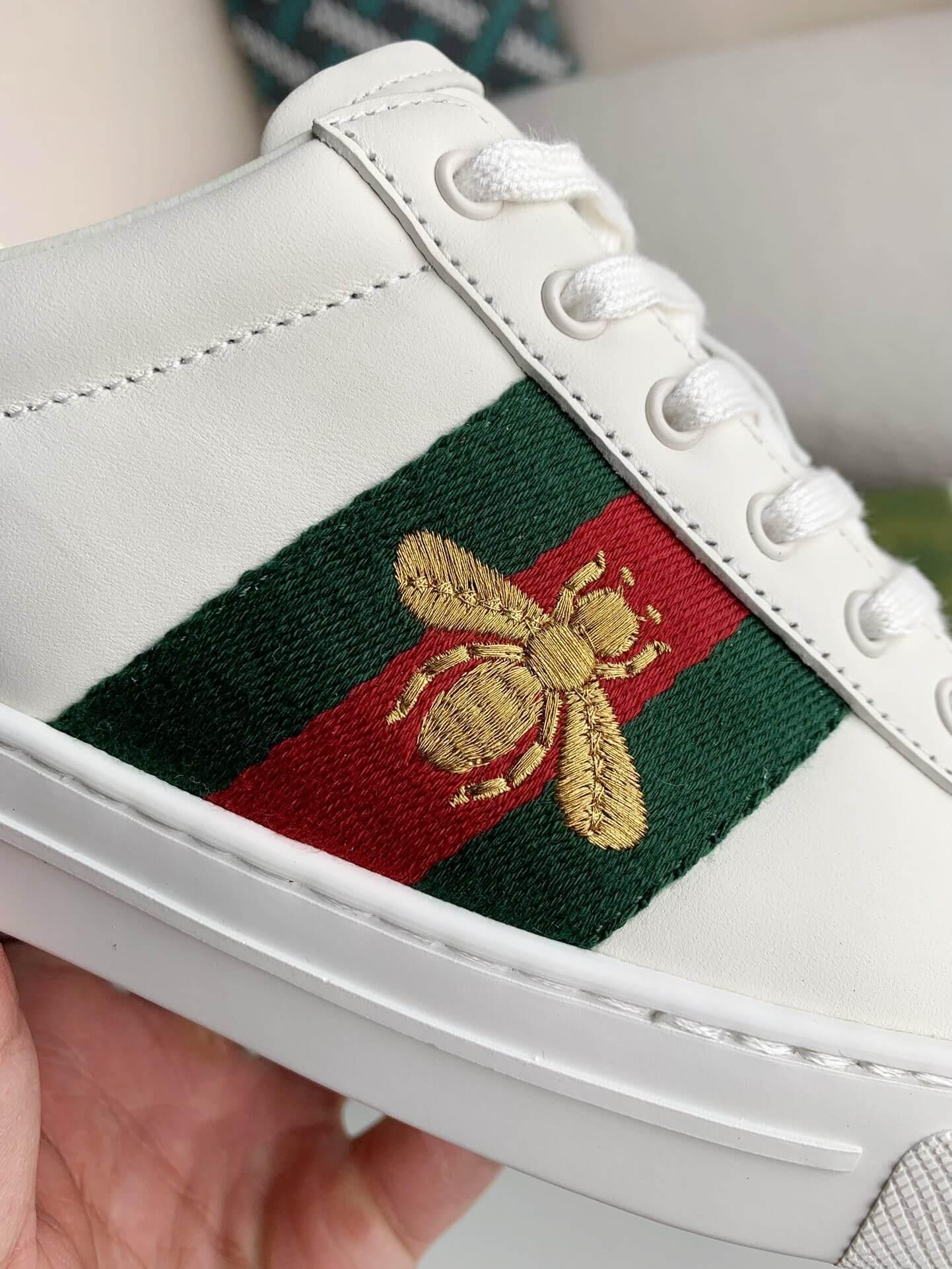 GG Ace Embroidered Sneakers - tntwear1