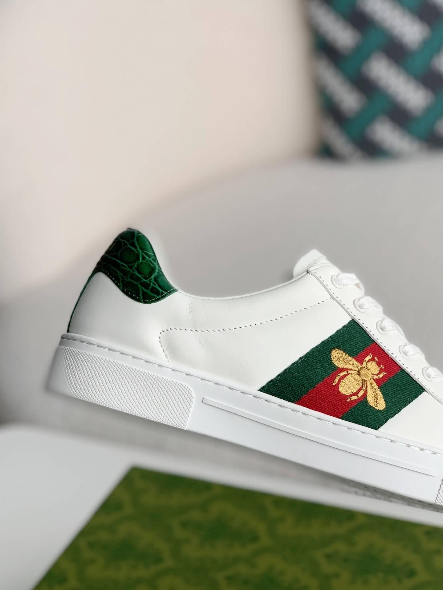 GG Ace Embroidered Sneakers - tntwear1