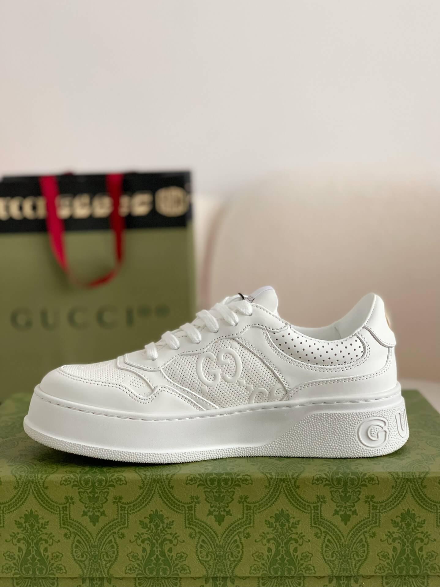 GG GG embossed Trainer "white" - tntwear1